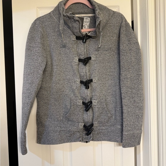 Remu Her Nantucket Zip Jacket Women's Charcoal Size L Jacket. - Picture 6 of 6